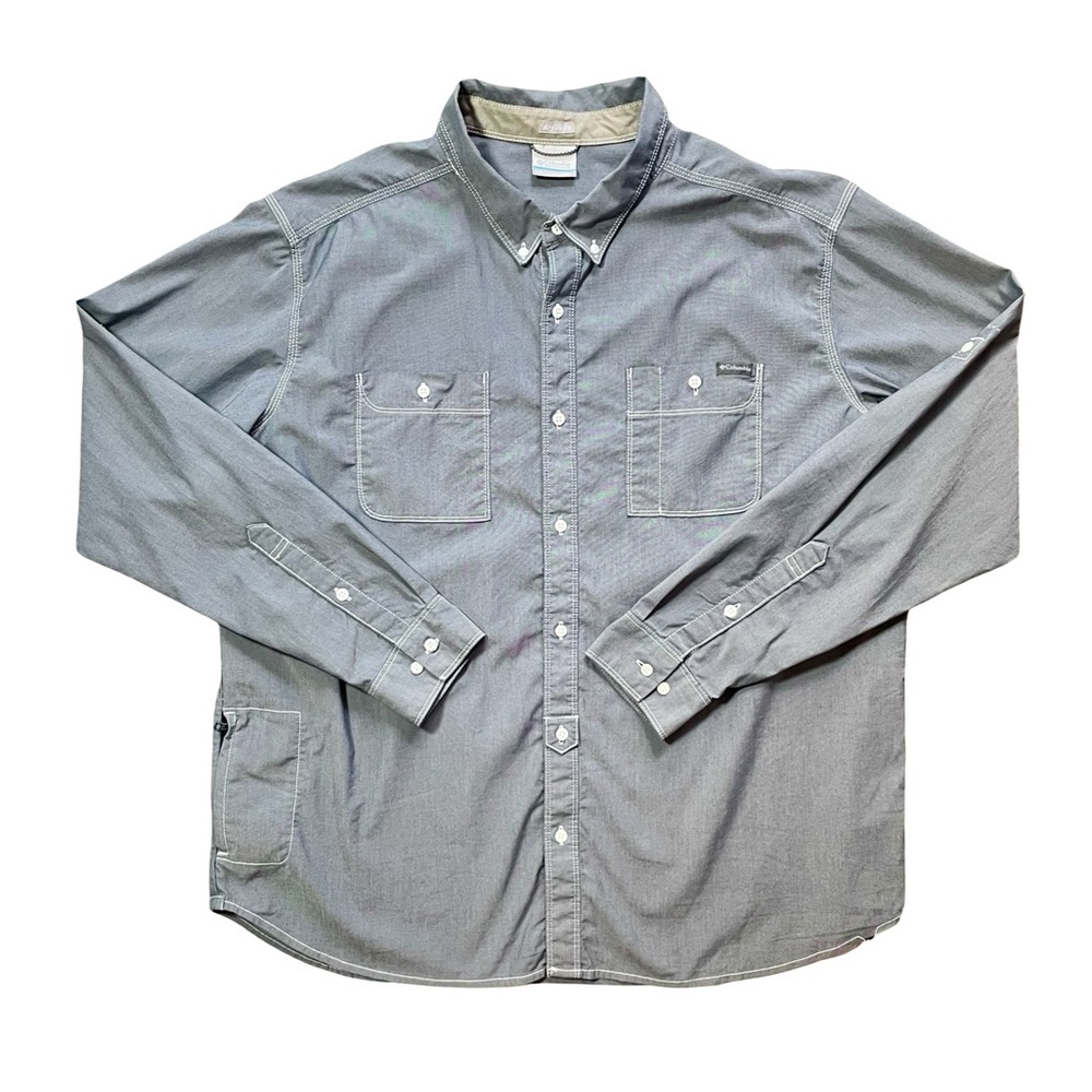 Columbia Button Down Long Sleeve Utility Shirt